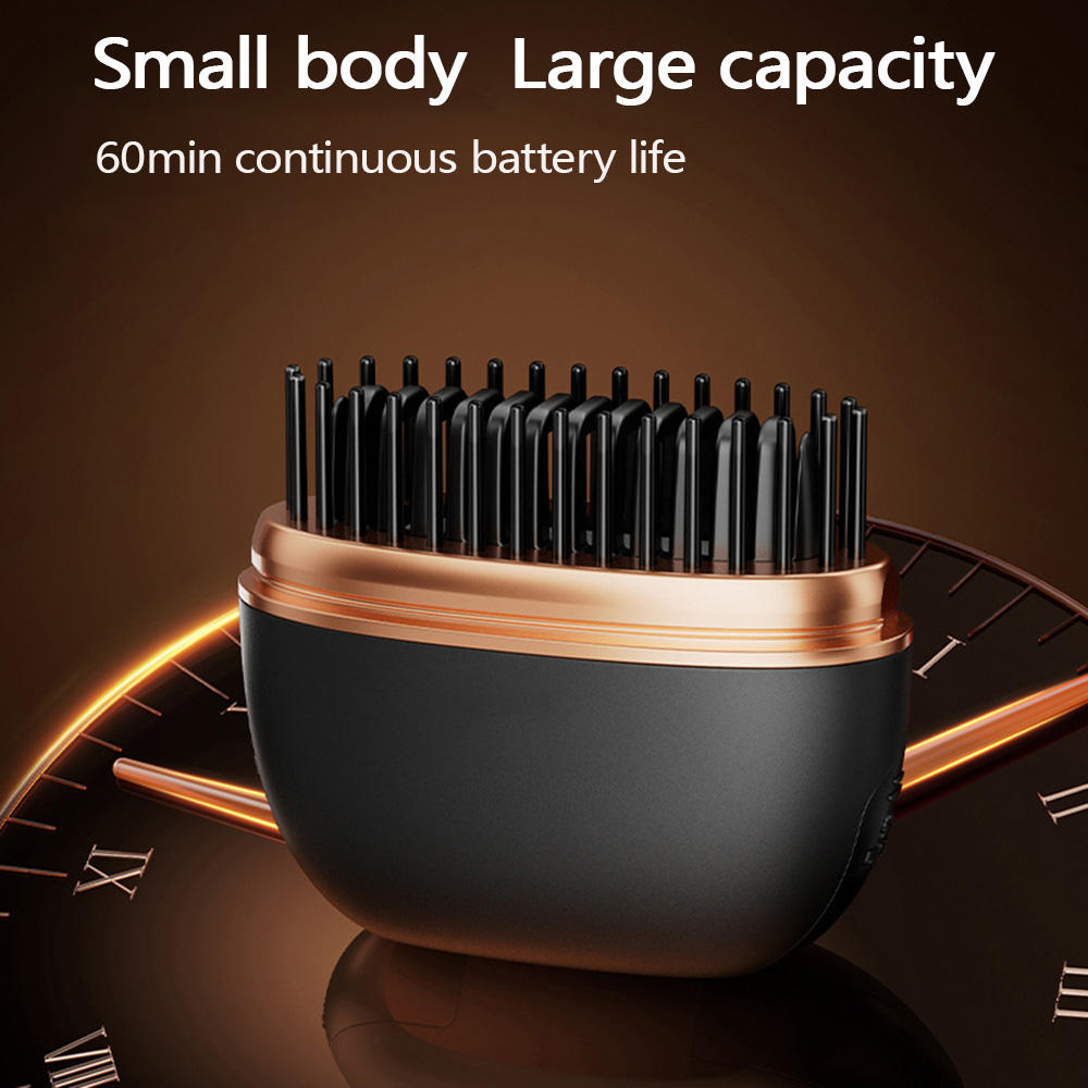 Portable Mini Hair Straightener Comb